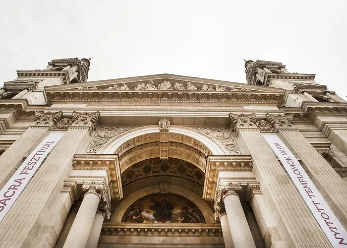 Ariel Close To St. Stephen Basilica * Budapest
